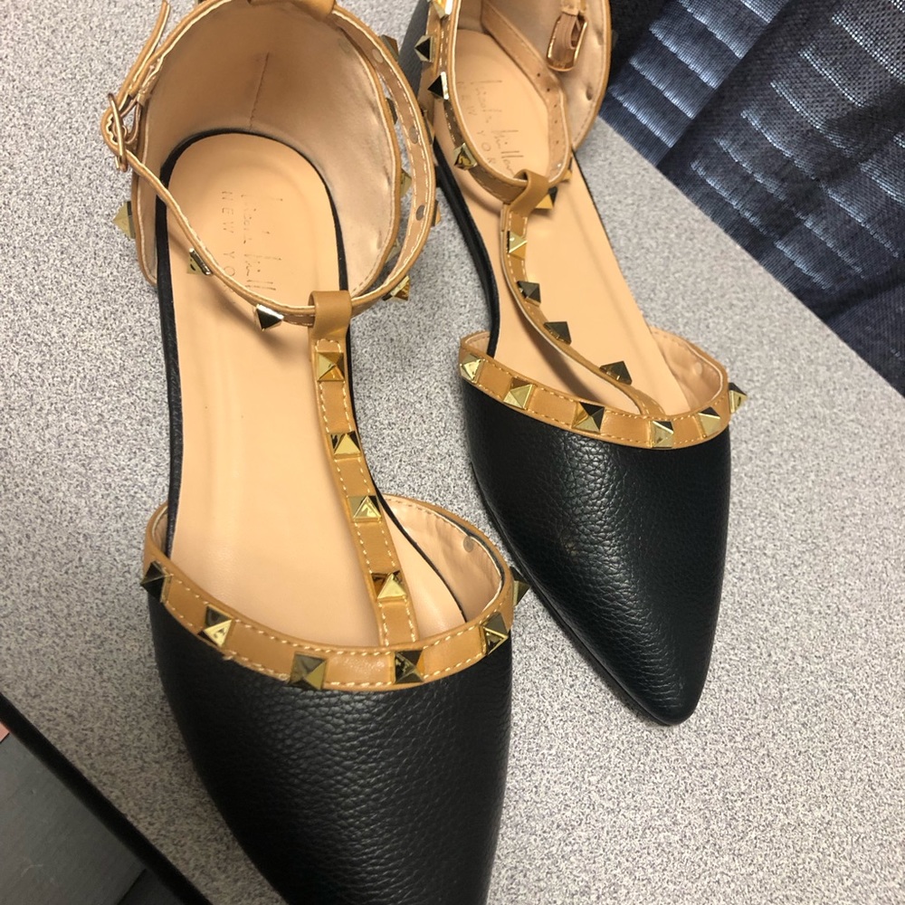 Nicole Miller New York Ashley Studded Flats